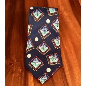 Vintage Kerusso Neckwear Golf Tie Jesus Is‎ My Lord Hole In One Novelty Classic